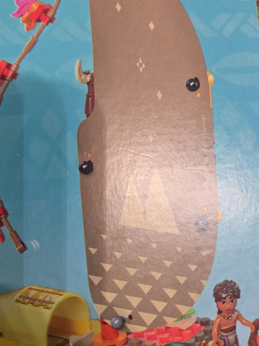 LEGO Disney Moana 2 Kakamora Barge 43258 & Moana's Adventure Canoe Set Sealed